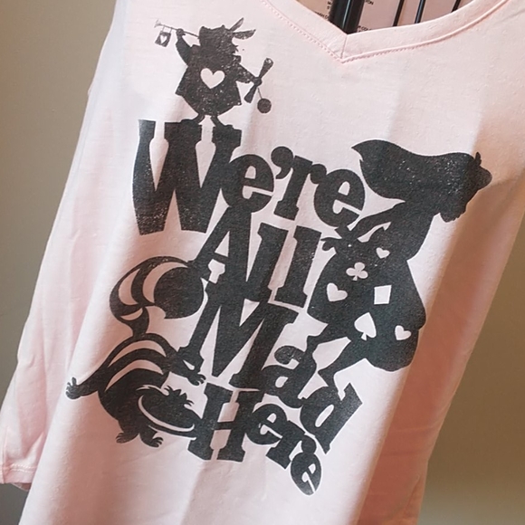 'We're All Mad Here' Hi-LoTank - S - Picture 2 of 6